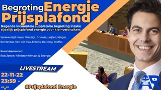 Debat over prijsplafond energie kleinverbruikers (1e termijn Kamer)